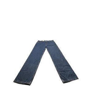 Levis 550 Relaxed Straight Fit Mens Jeans 42x32 Blue Denim NWT Causal Workwear